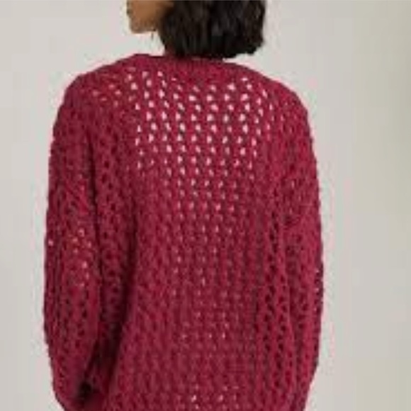 Reiss NATALIE NWOT Open-Knit Oversized Sweater. - Picture 3 of 7